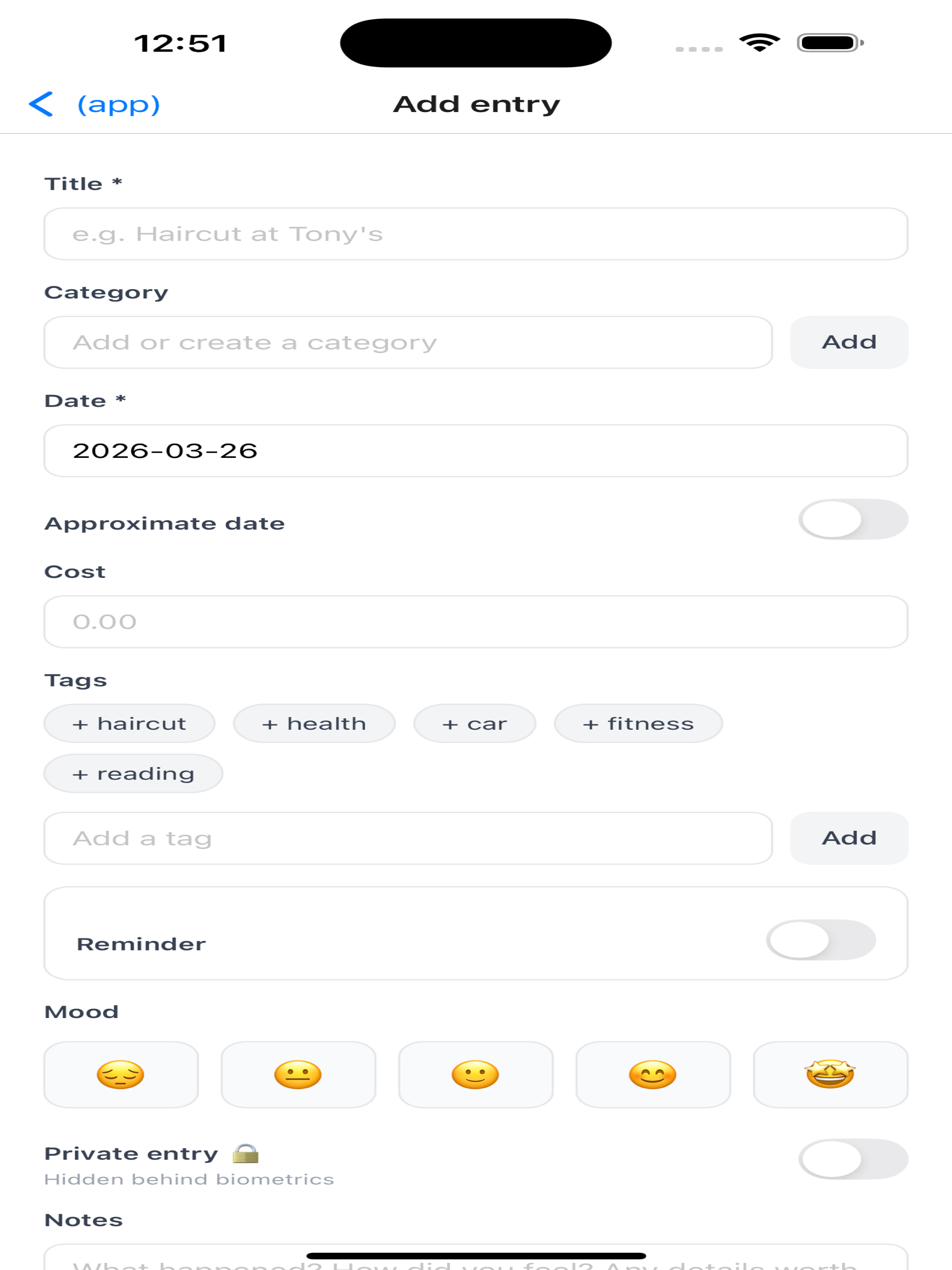 MyTimeMarker screenshot 7