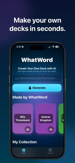 WhatWord - Official Party Game screenshot 1