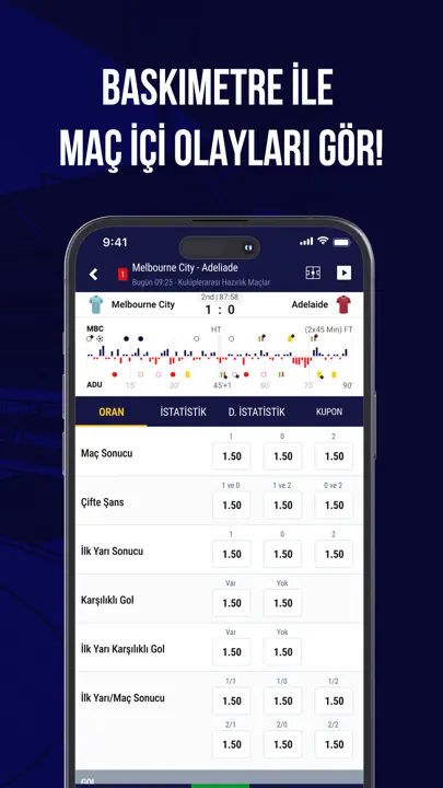 Birebin - Iddaa Canlı Bahis iPhone Ekran Görüntüsü 6