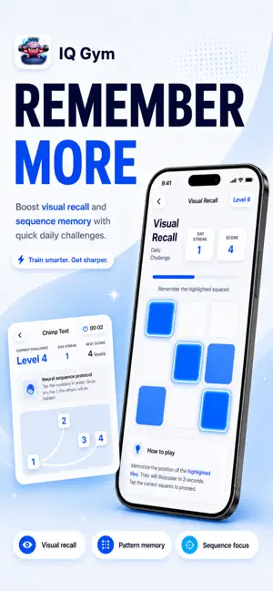 IQ Gym: Brain & Reflex Test screenshot 4