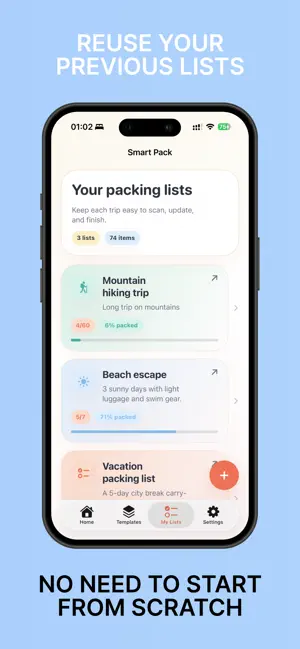 Smart Pack: made travel easy screenshot 4