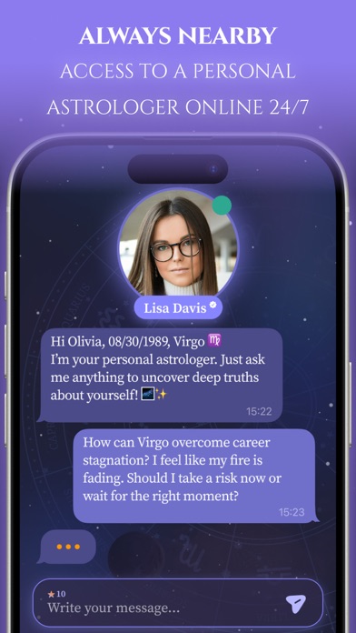 Asteria Personal Astrology iPhone screenshot 3 - Lifestyle app