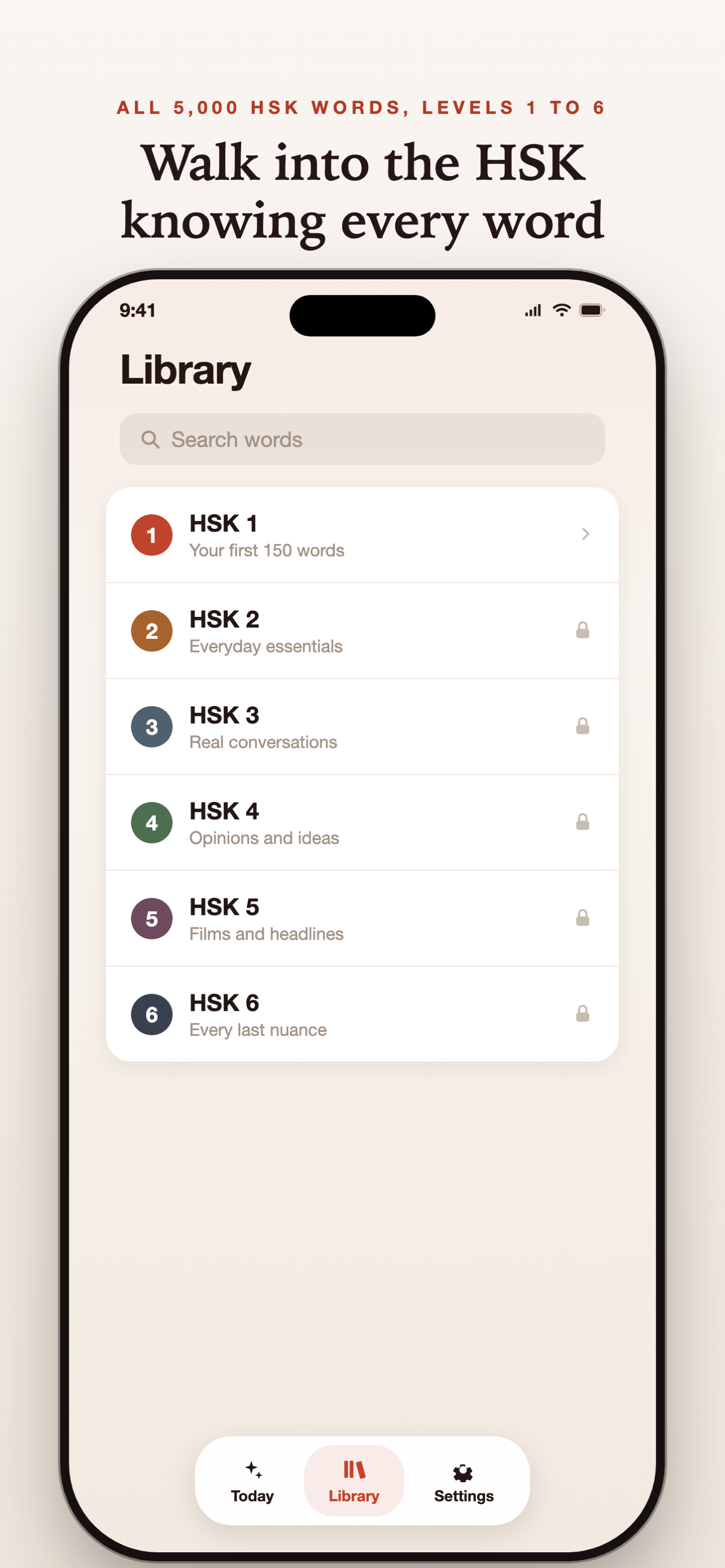 Lock&Learn Chinese: HSK Words screenshot 6