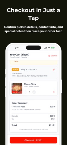 Scotty's Pizzeria - Florida iPhone screenshot