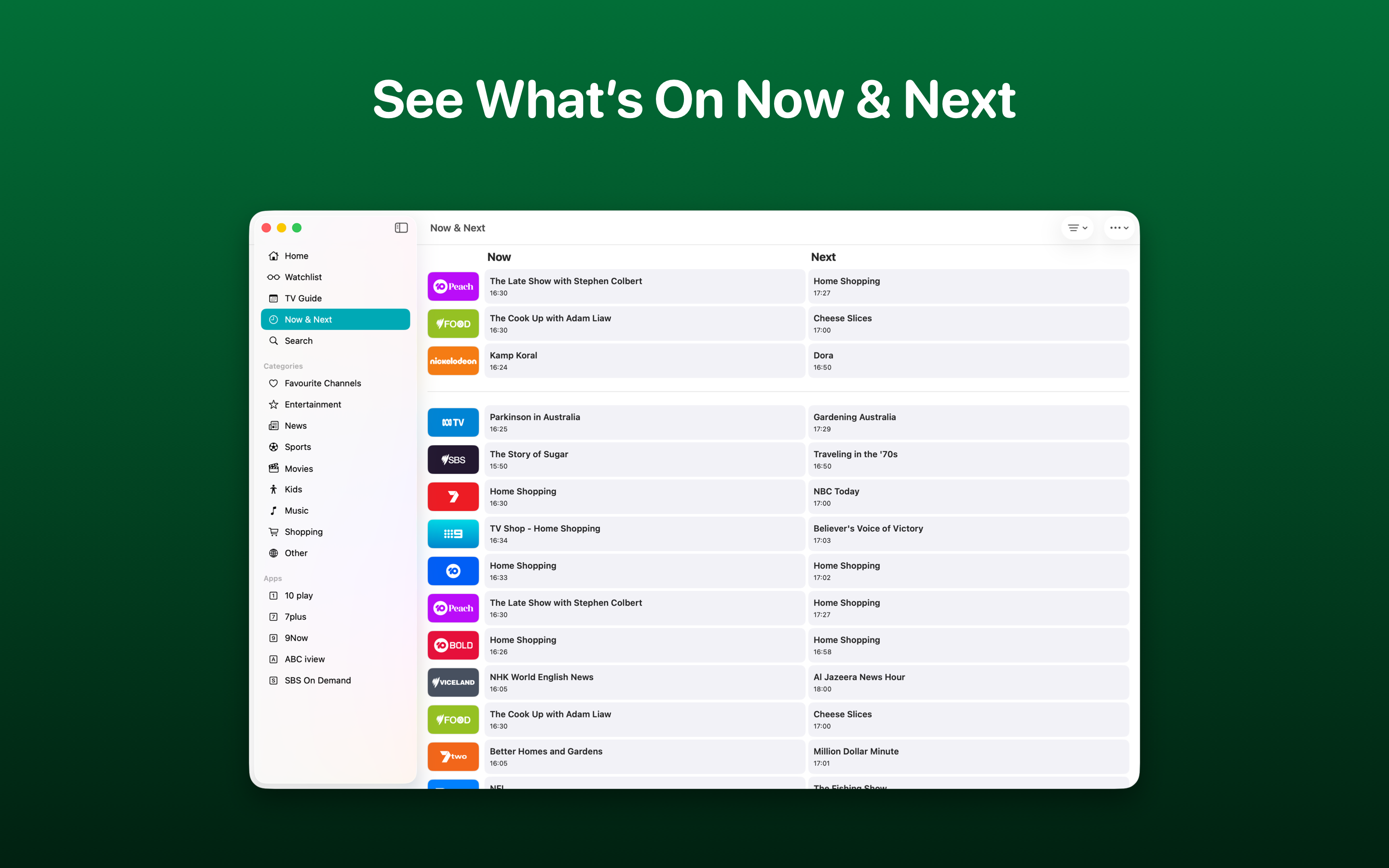 TV Launcher - Live AU Channels