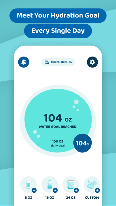 WaterGoal: Daily Water Tracker Screenshot