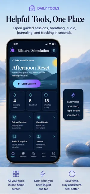 EMDR - Bilateral Stimulation screenshot 1