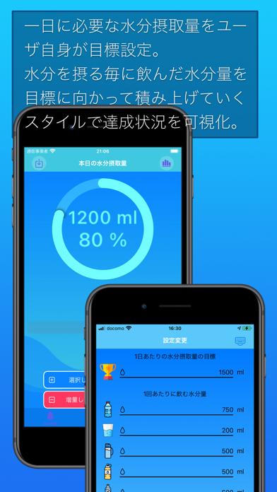 WaterIntake Screenshot