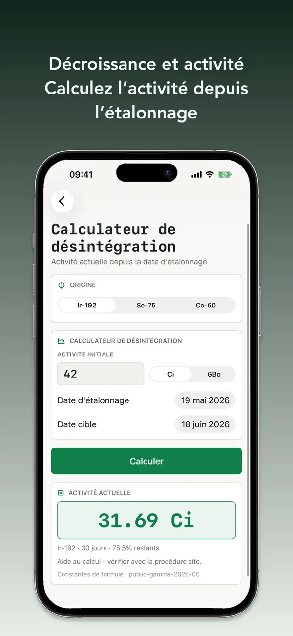 Screenshot #3 pour Calcul RT Gamma