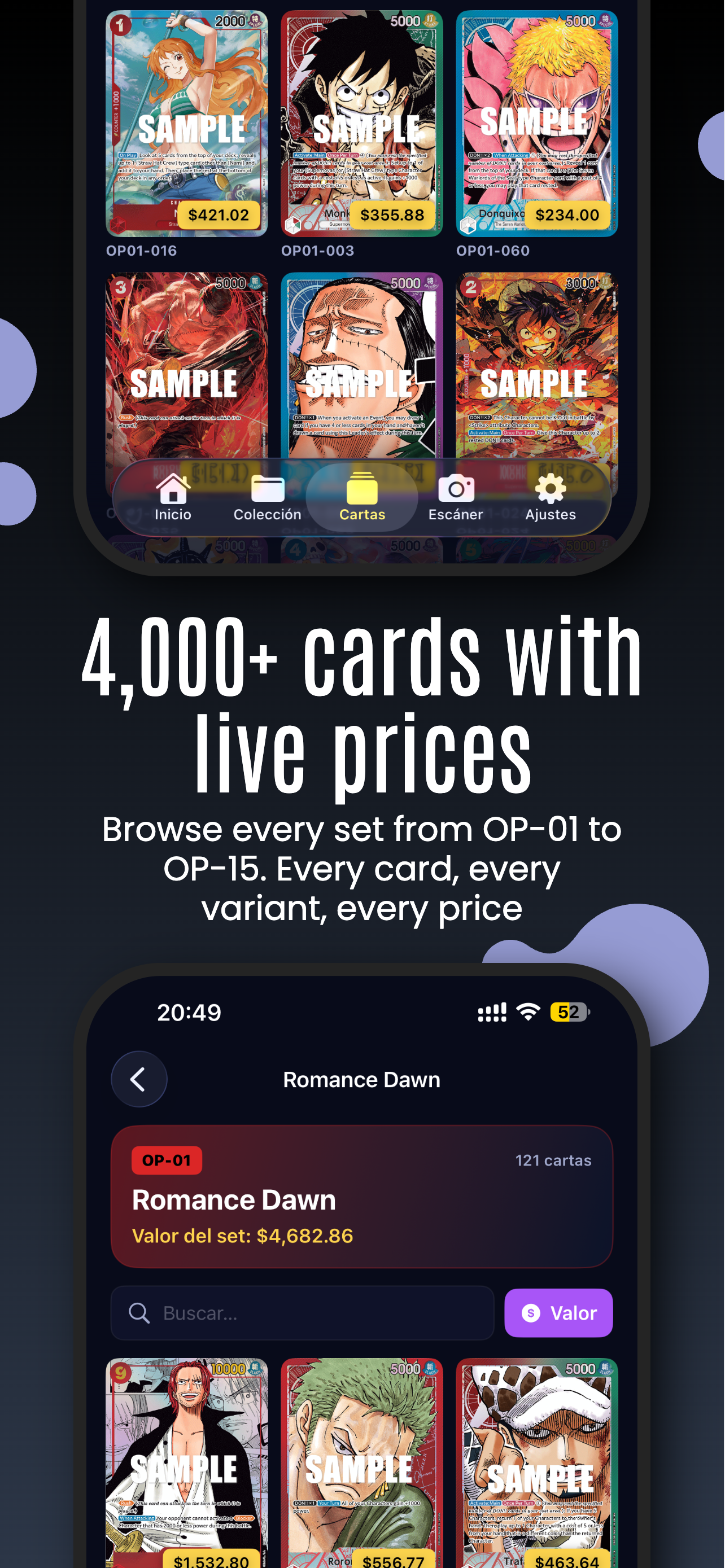 Berry TCG - OPTCG Scanner