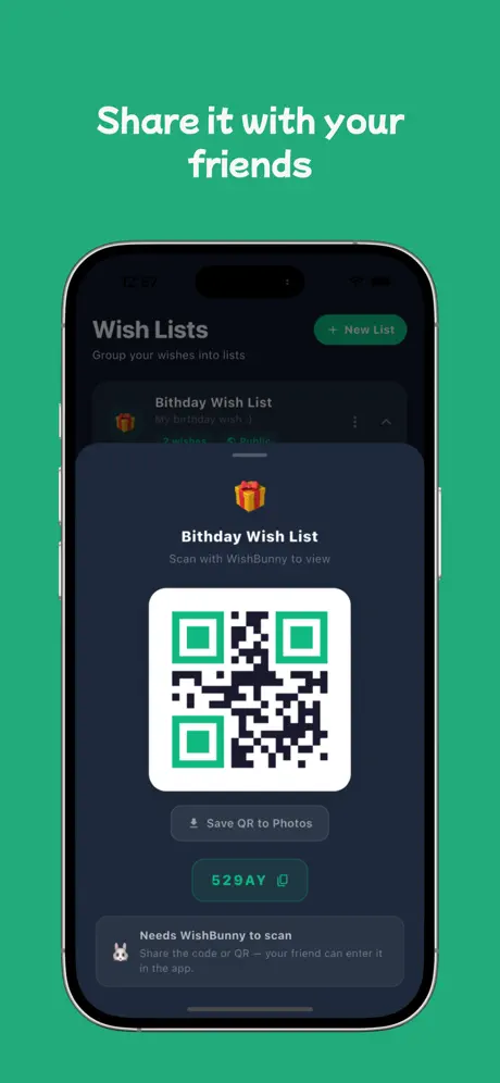 WishBunny - Simple Wishlist screenshot 4