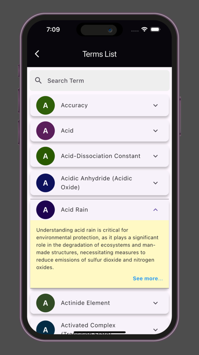 Chemistry and Periodic Table Screenshot