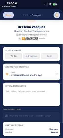 Ariadne Thread screenshot