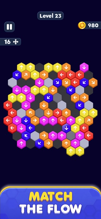 Hexa Move Away Screenshot 2 of 6