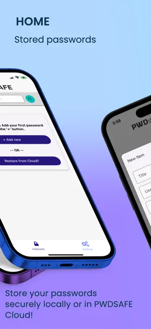PWDSAFE - dPasswordManager screenshot 2