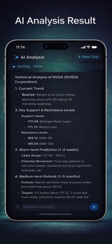 ChartMind - AI Stock Analysis Screenshot 2 of 3
