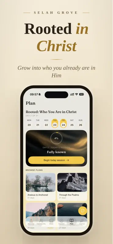 Selah Grove: Bible & Prayer screenshot 2 of 8