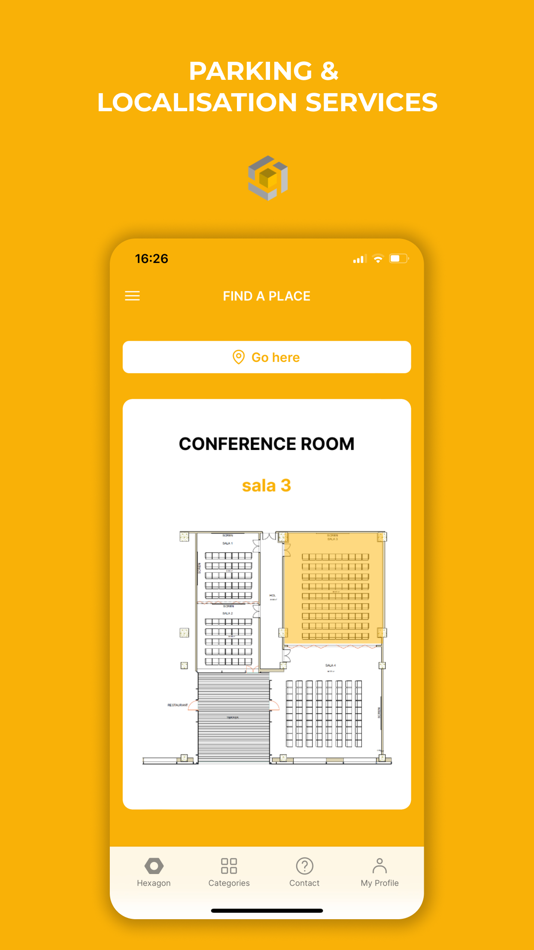 #6. HexagonOffices (iOS) By: Andrei Baican