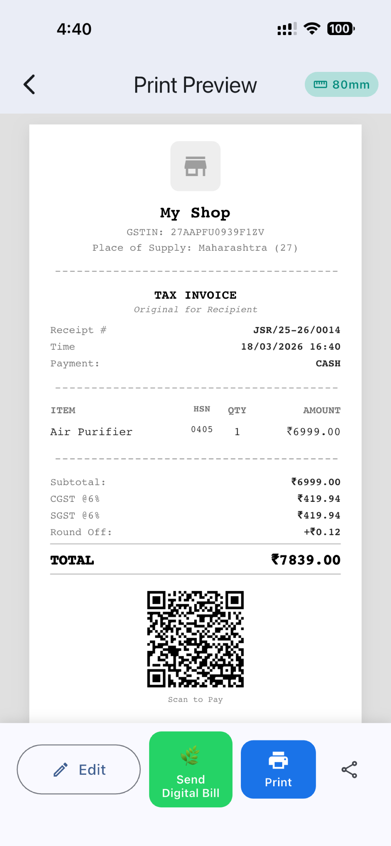 PrintPro - Receipt & Invoice screenshot 3