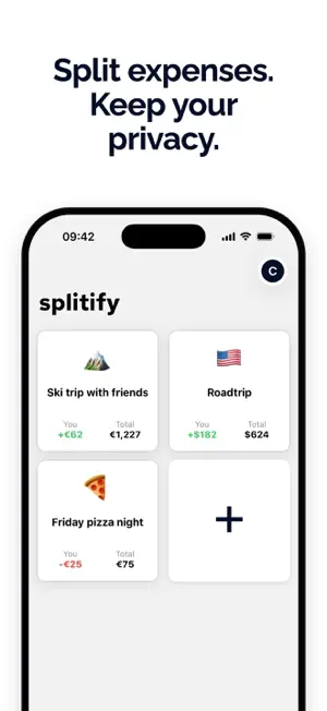 Splitify - Split bills screenshot 1