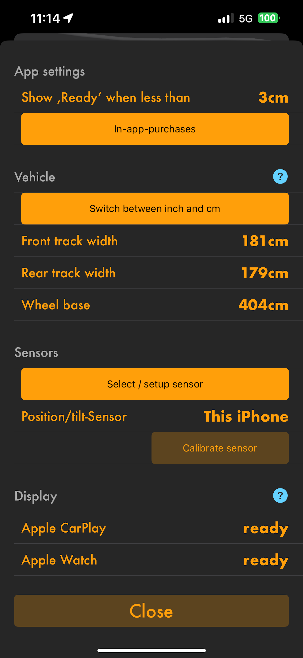 Motorhome Level Assist