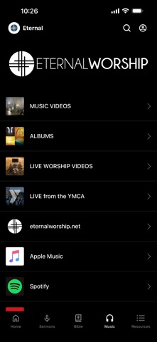 Eternal Church app screenshot 3