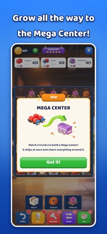 Merge Depot: Cargo Puzzle, capture d'écran 2