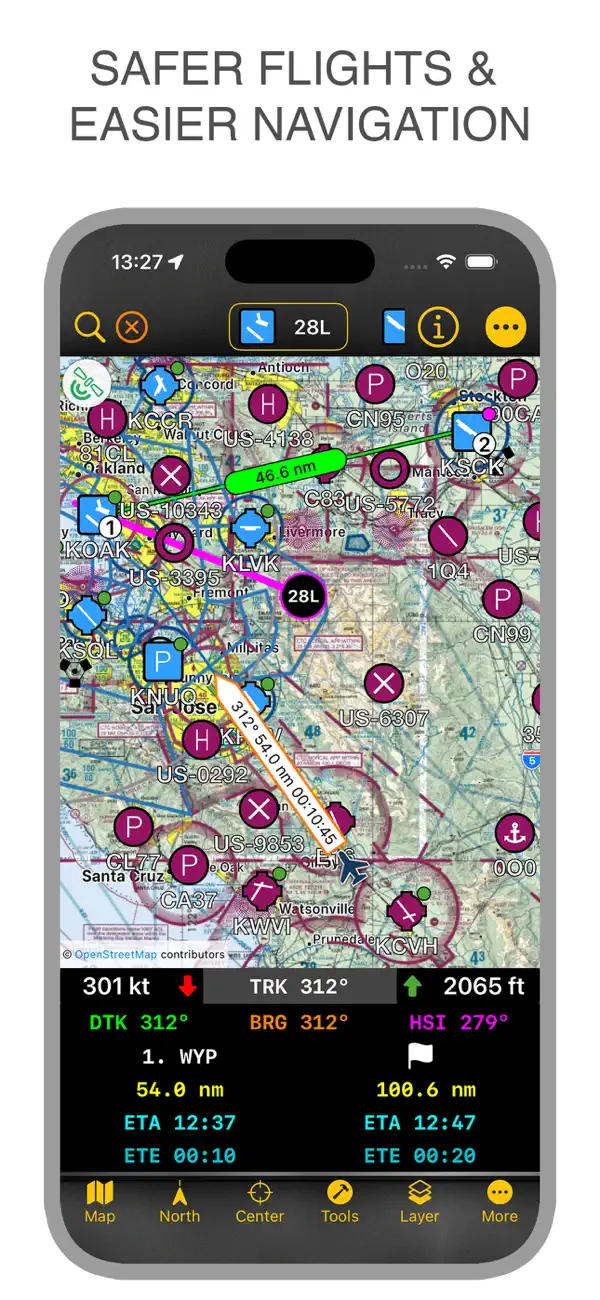 Screenshot #1 pour Air Navigation - VFR & IFR