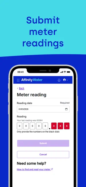 Affinity Water iPhone screenshot 2