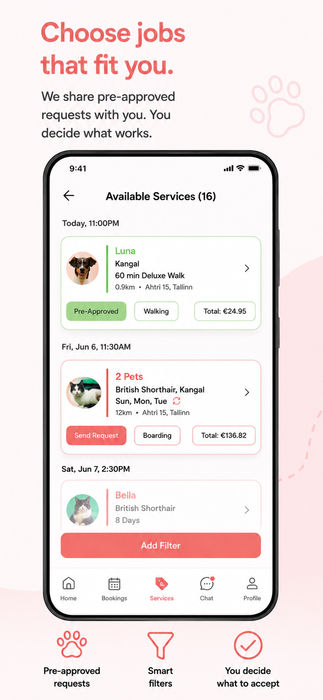 Screenshot 2 of Pet Freendly Sitter