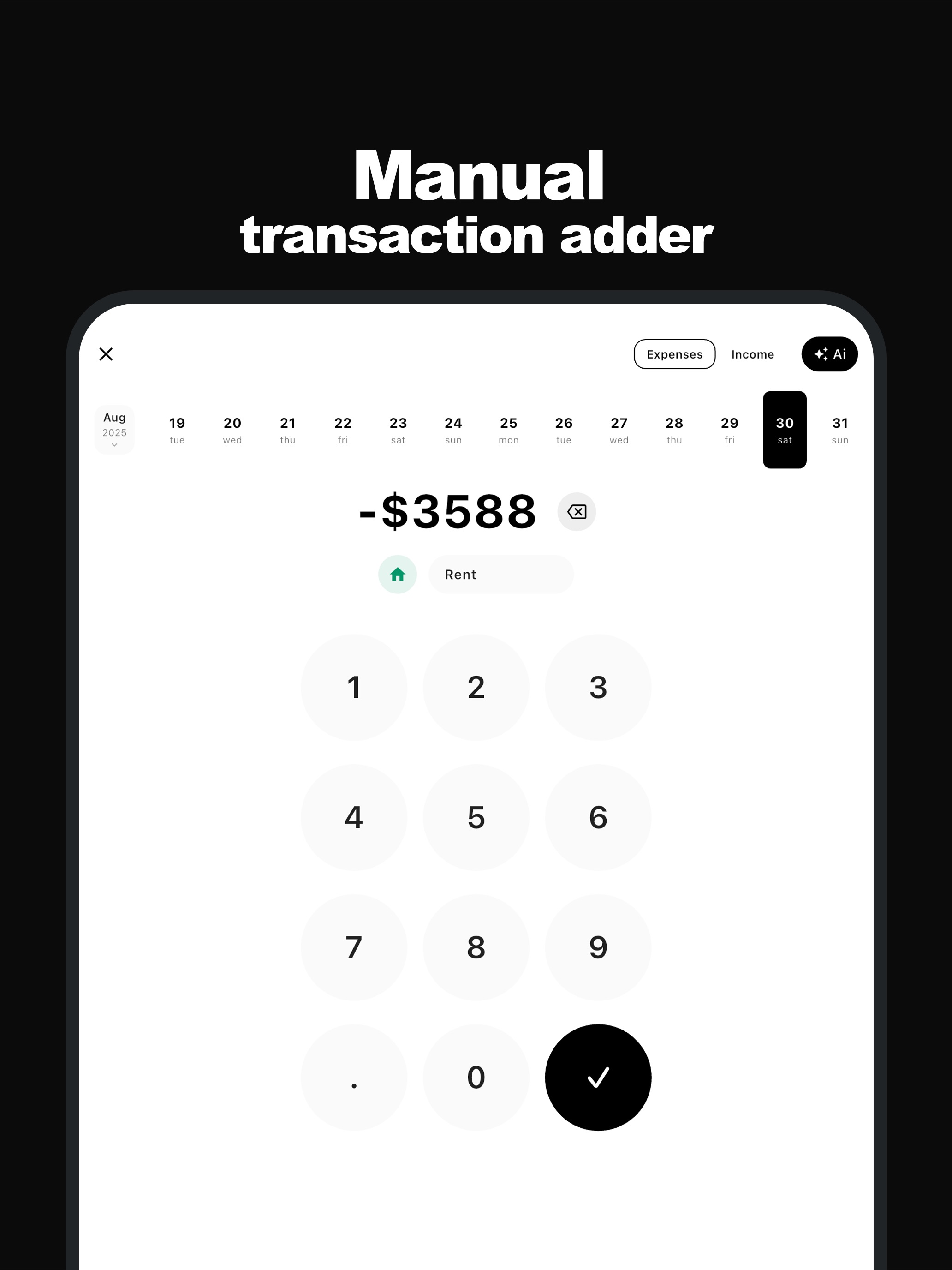 Money Tracker: Bani