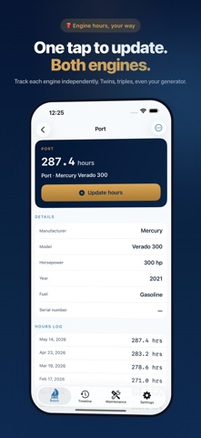 Skipper: Boat Maintenance Log Screenshot 2 of 6