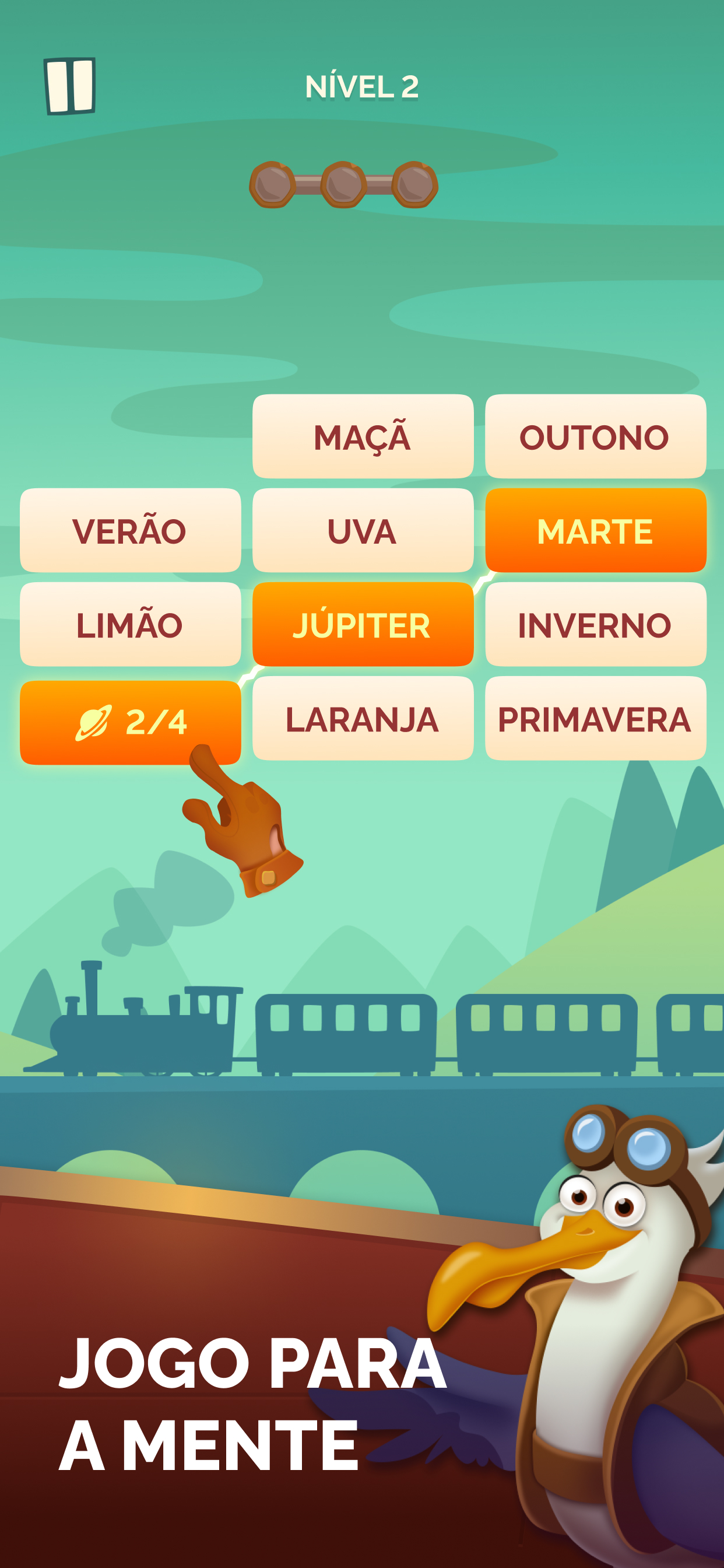 Palavras: Associações