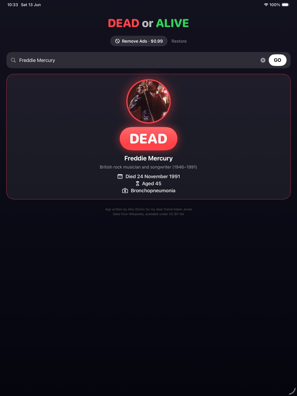 iPad screenshot