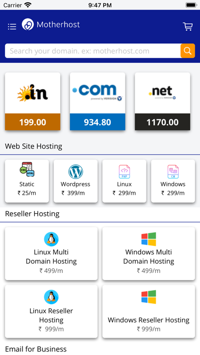 Screenshot #1 pour Motherhost