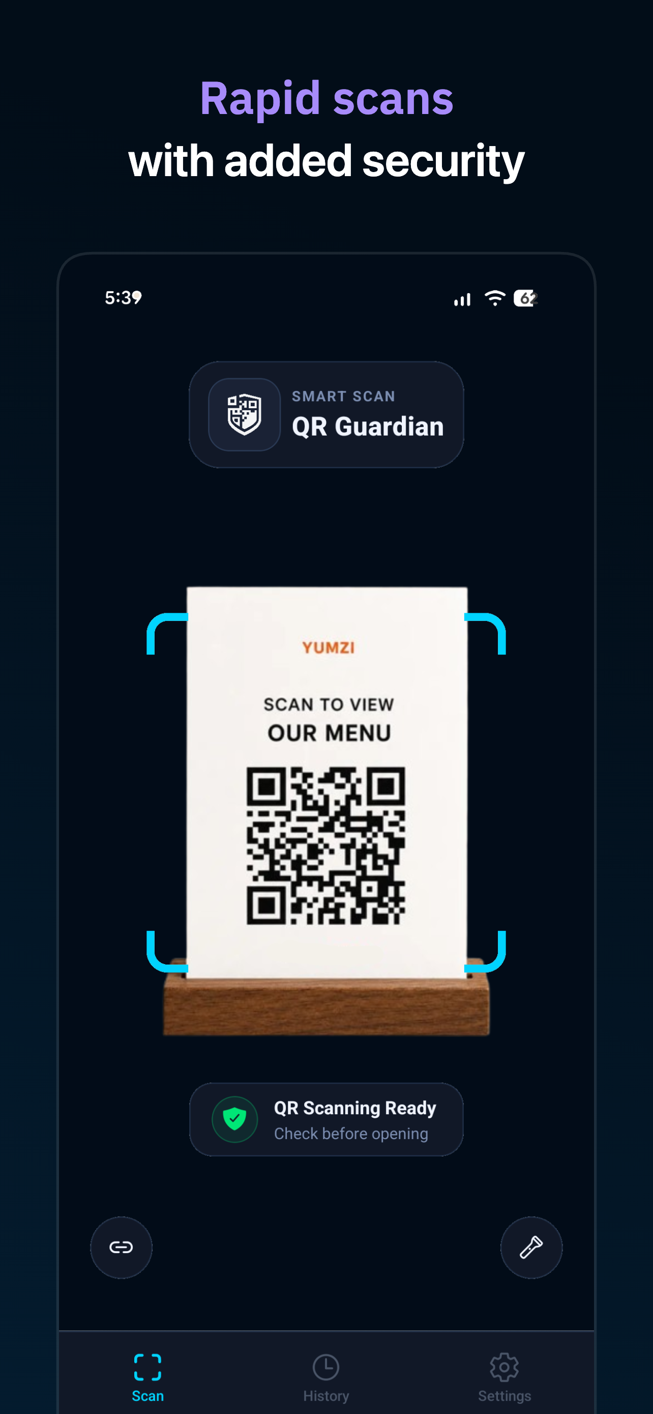 Safe QR Code Scanner screenshot 2