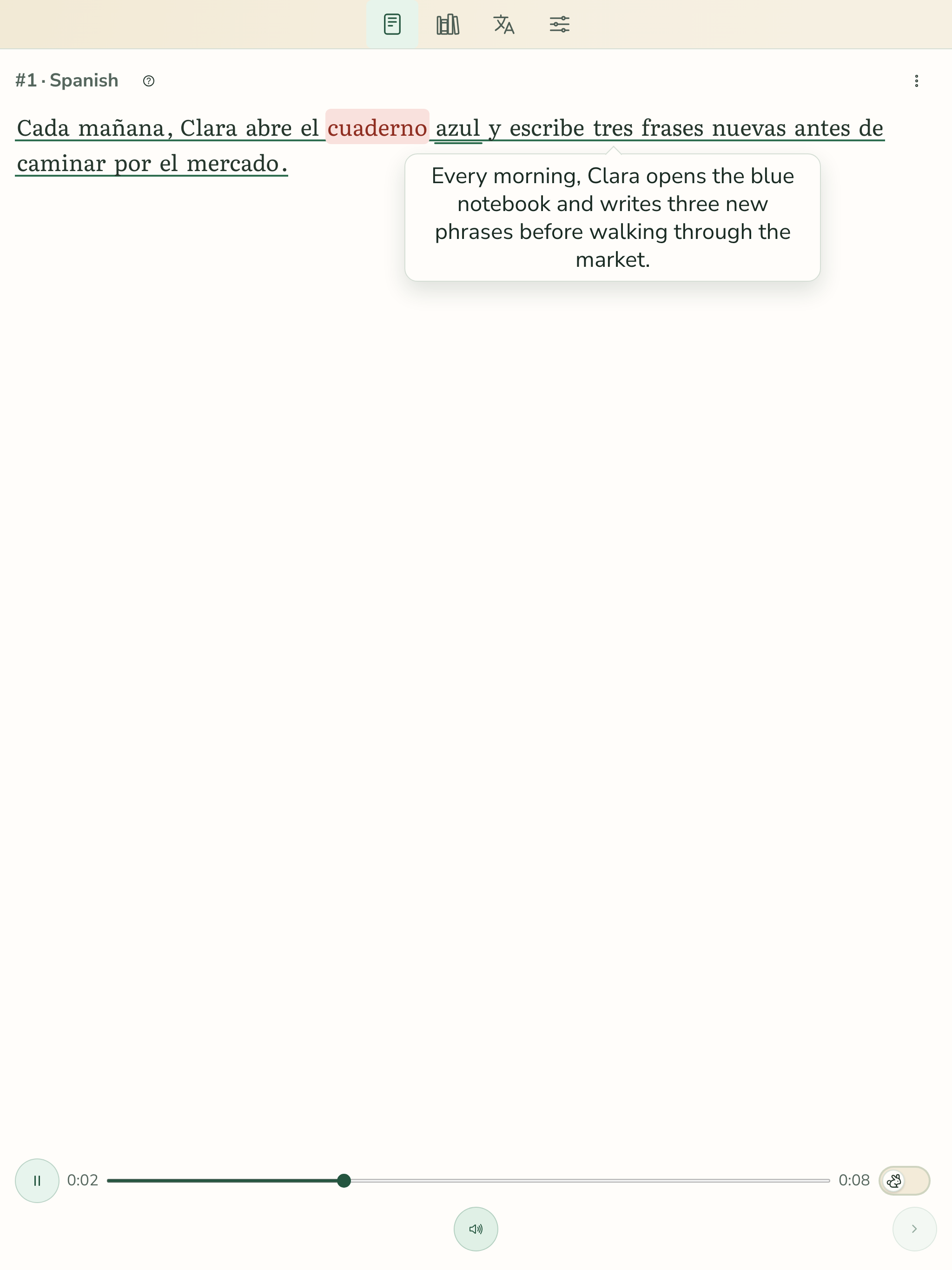 TortoLingua: Learn by Reading screenshot 7