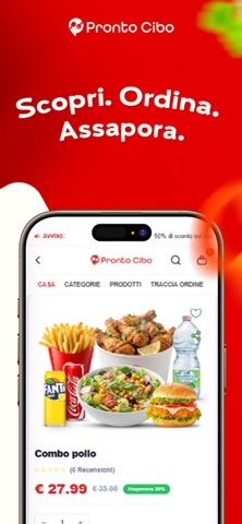 Pronto Cibo iPhone screenshot