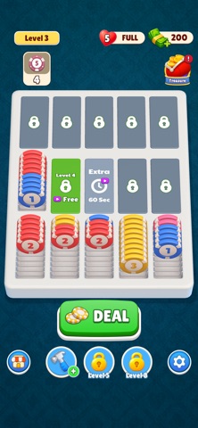Poker Sort: Stack Puzzle Screenshot 5 of 6