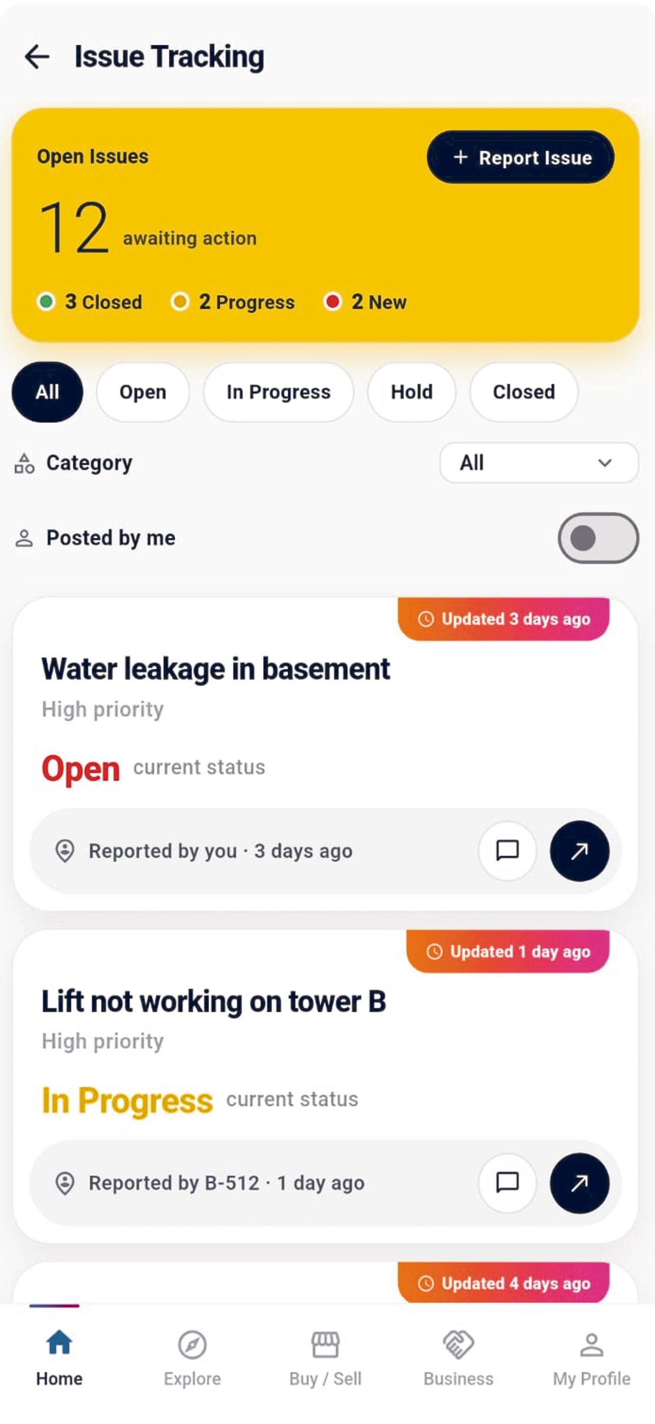 Screenshot 2 of Communty Connect Platform