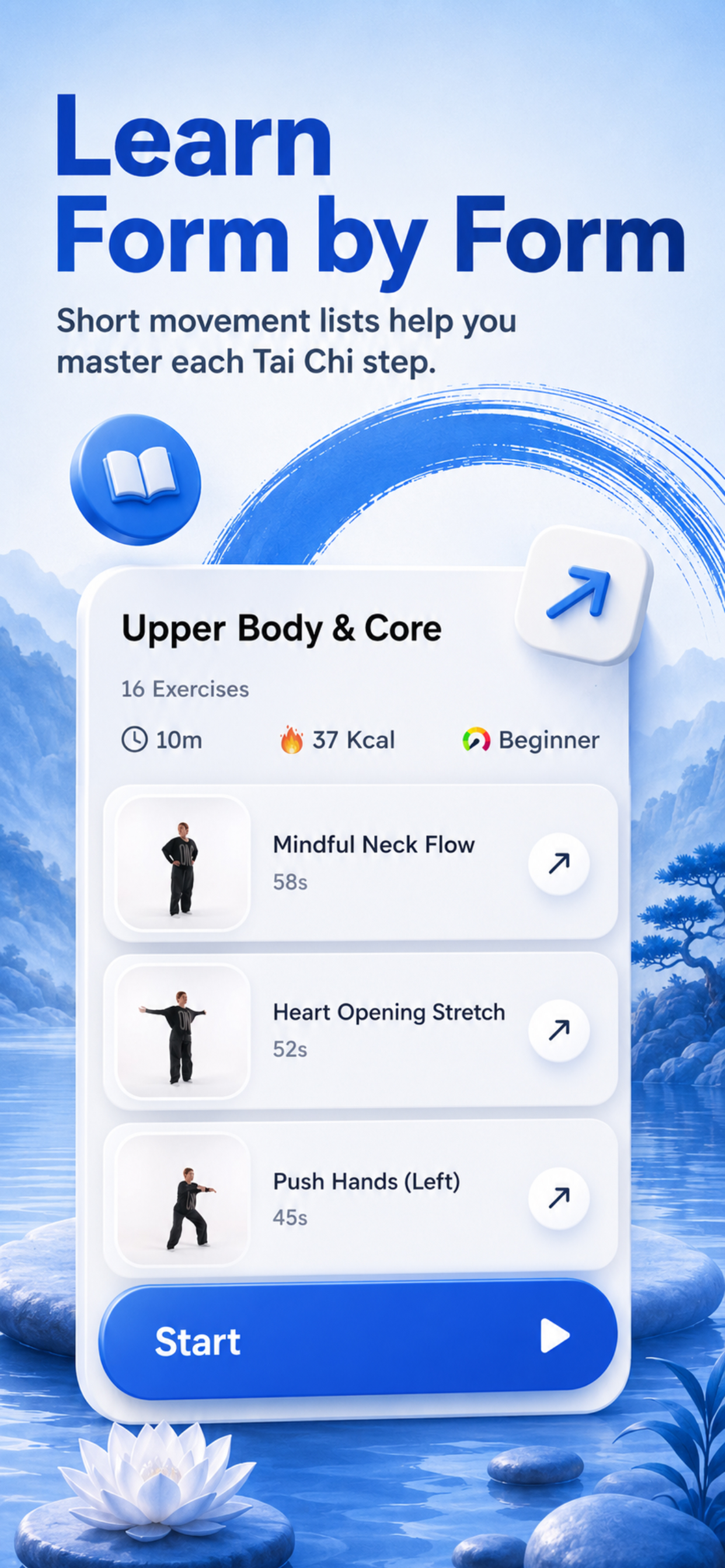 Tai Chi for Beginners Walking screenshot 4