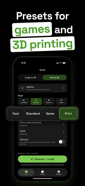 MeshStudio: 3D Model Generator screenshot 4