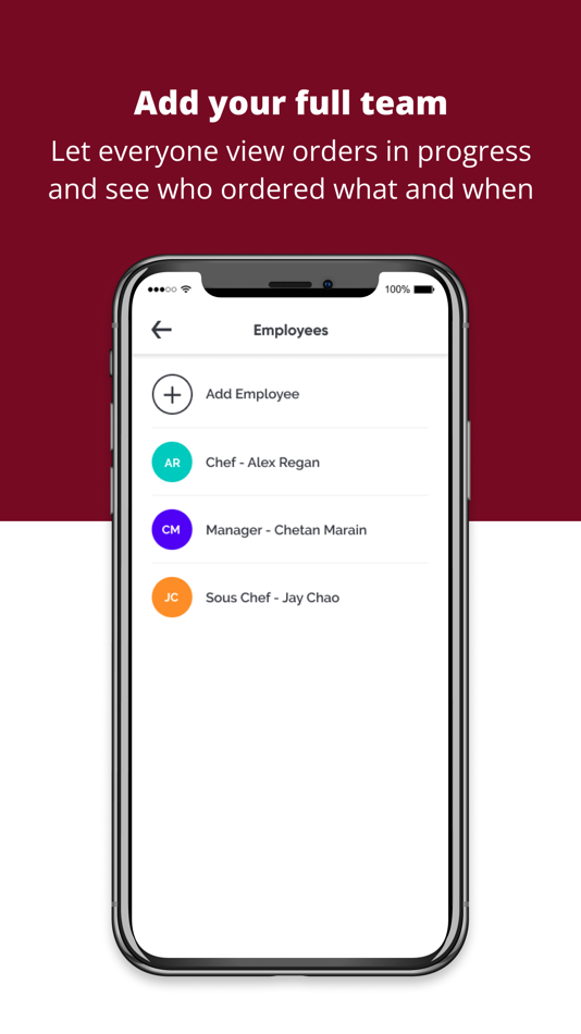 #5. Montez Food Service (iOS) 由: Pomegranate Technologies, Inc.