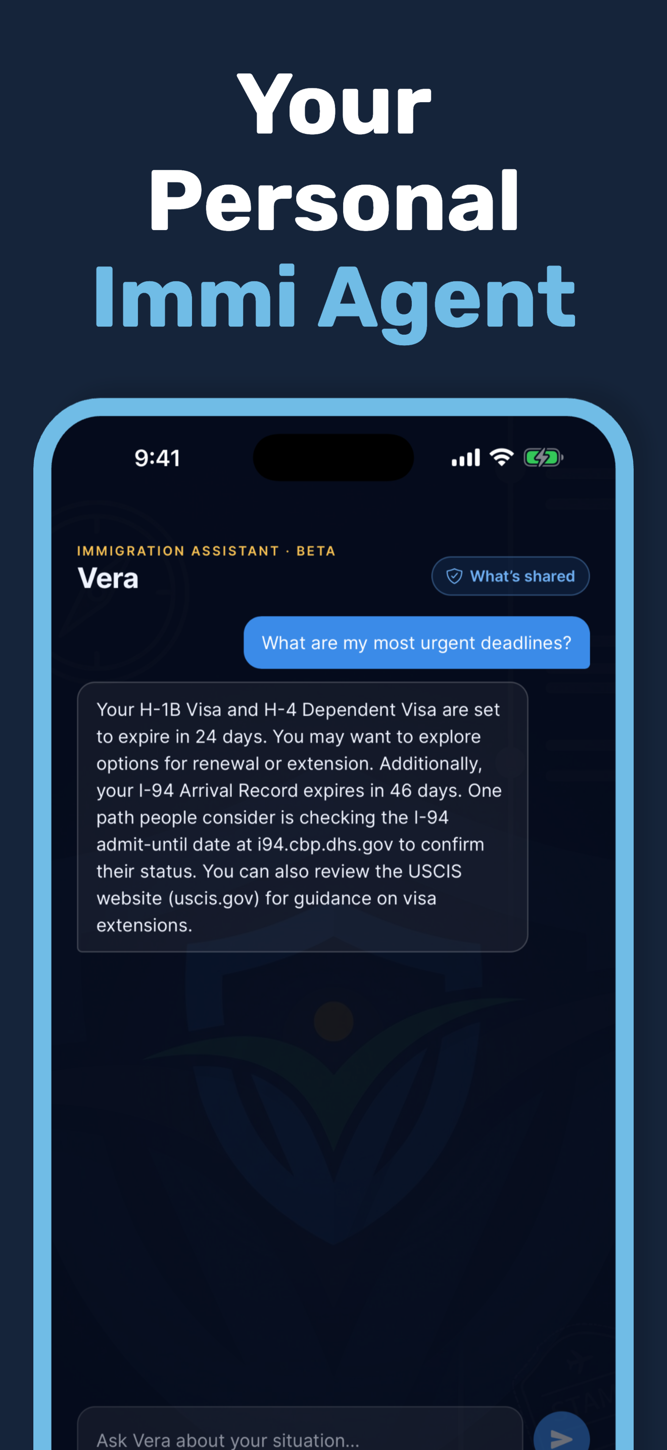 StatusVault: Immi Expiry Alert screenshot 8
