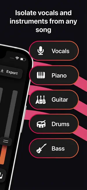 Stemz: remover vocal audio pro screenshot 2