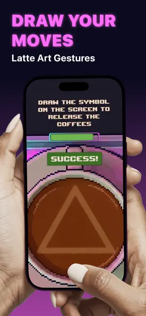 Coffee Overflow: Neon Rhythm screenshot 2