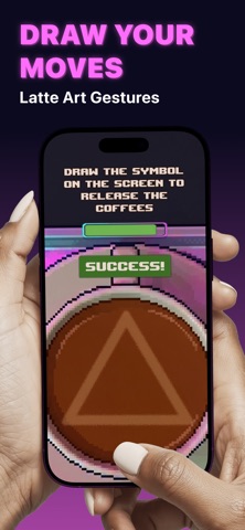 Coffee Overflow: Neon Rhythm Screenshot 2 of 4