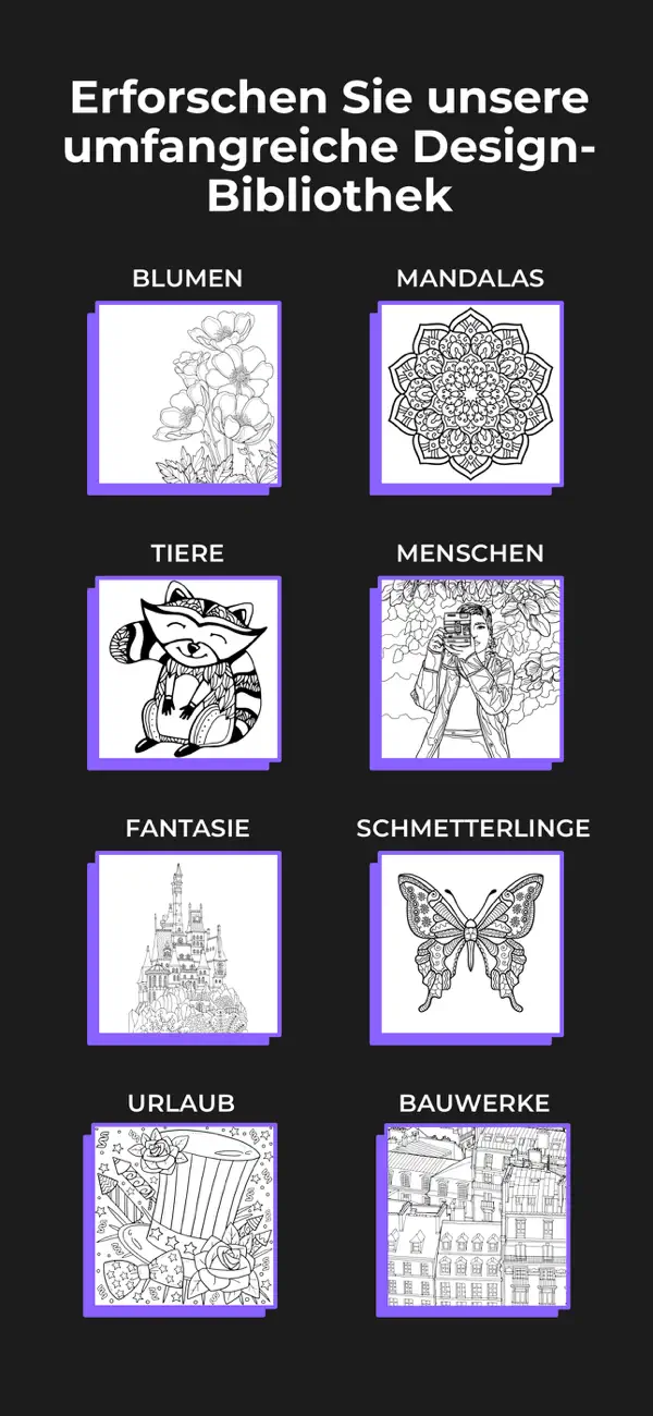 Pigment Malbuch Für Erwachsene iPhone App Screenshot 7 – Lifestyle