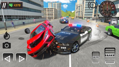 Screenshot #3 pour Police Chase Car Driving 3D