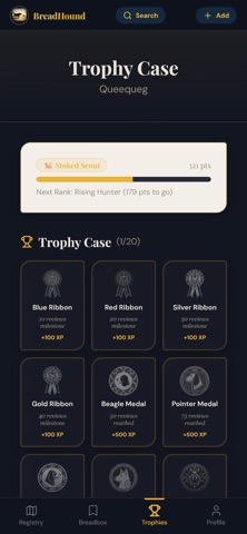 BreadHound: The Bread Tracker iPhone screenshot